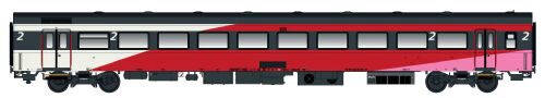L.S. Models LS44055-1 Personenwagen ICRm 2.Kl. B NS/FYRA, Ep.VI, Wg.21, Endwagen